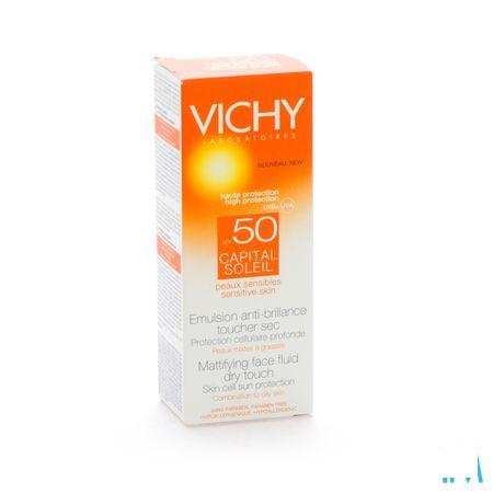 Vichy Cap Oplossing Ip50 + Gezichtscreme Dry Touch 50 ml  -  Vichy