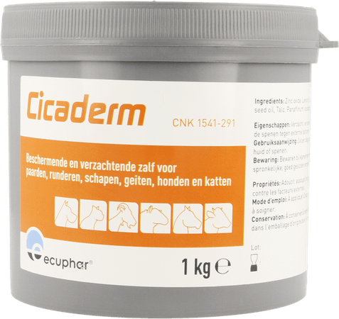 Cicaderm Zalf 1kg  -  Ecuphar