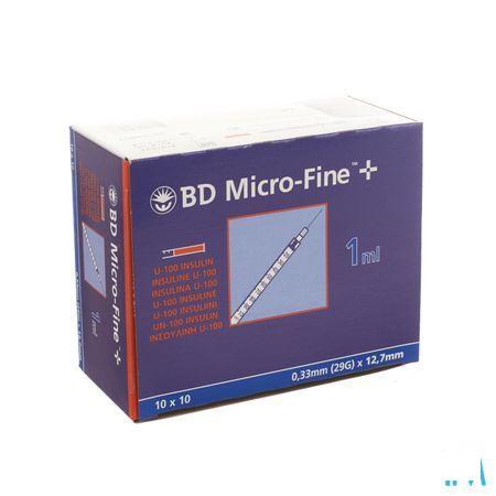 Bd Microfine+ Ser.Ins. 1,0  ml 29G 12,7Mm 100 324827