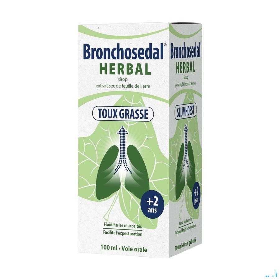 Bronchosedal Herbal Siroop Suikervrij 100 ml
