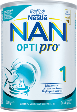 Nan Optipro 1 0-6m Lait Poudre 800 gr  -  Nestle