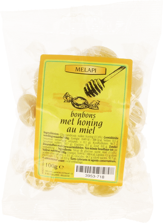 Melapi Bonbons Honing 100g Revogan