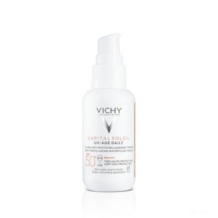 Vichy Cap Sol Uv-Age Tintee Light Ip50 + 40 ml  -  Vichy