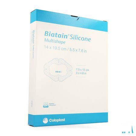 Biatain Silicoon Multishape St 14,0X19,5Cm 5 33408  -  Coloplast