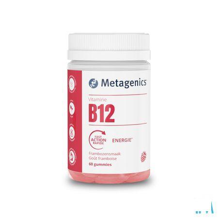 Vitamine B12 500Mcg Framboos Gummies 60 Metagenics