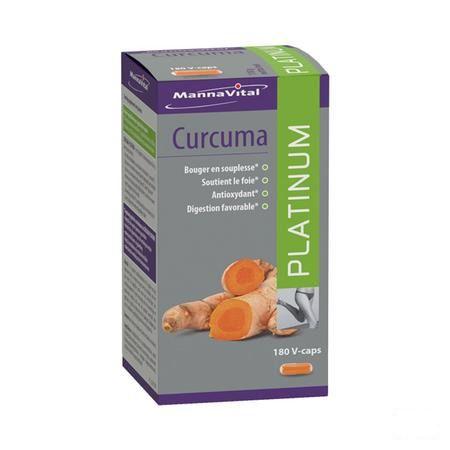 Mannavital Curcuma Platinum Caps 180