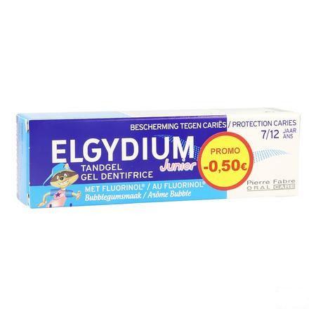 Elgydium Junior Bubble Dentif 7-12 50 ml