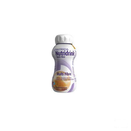 Nutridrink Multifibre Karamel 4x200 ml  -  Nutricia