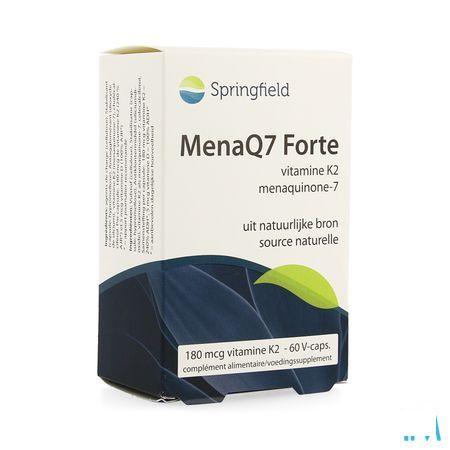 Menaq7 Vit K2 Forte Springfield Pot Capsule 60  -  Springfield Nutraceuticals