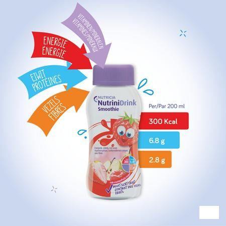Nutrinidrink Smoothie Zomerfruit Flacon 200 ml  -  Nutricia