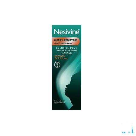 Nesivine 0,025% Sine Conserv Ped Spray Nas 10 ml