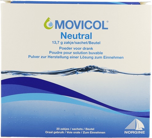 Movicol Neutral Zakjes 20 X 13,7g