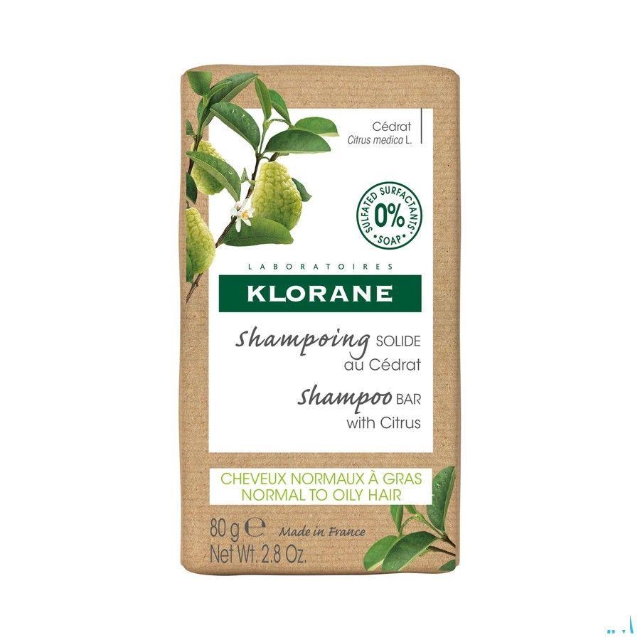 Klorane Capil. Shampooing Solide Cedrat 80 gr