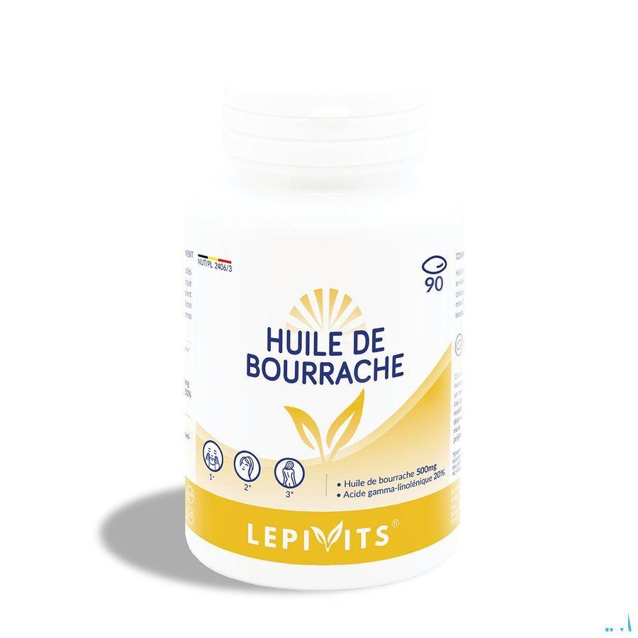 Leppin Huile De Bourrache Capsule 90  -  Lepivits
