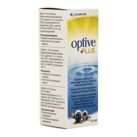 Optive Plus Oplossing Ster 1x10 ml