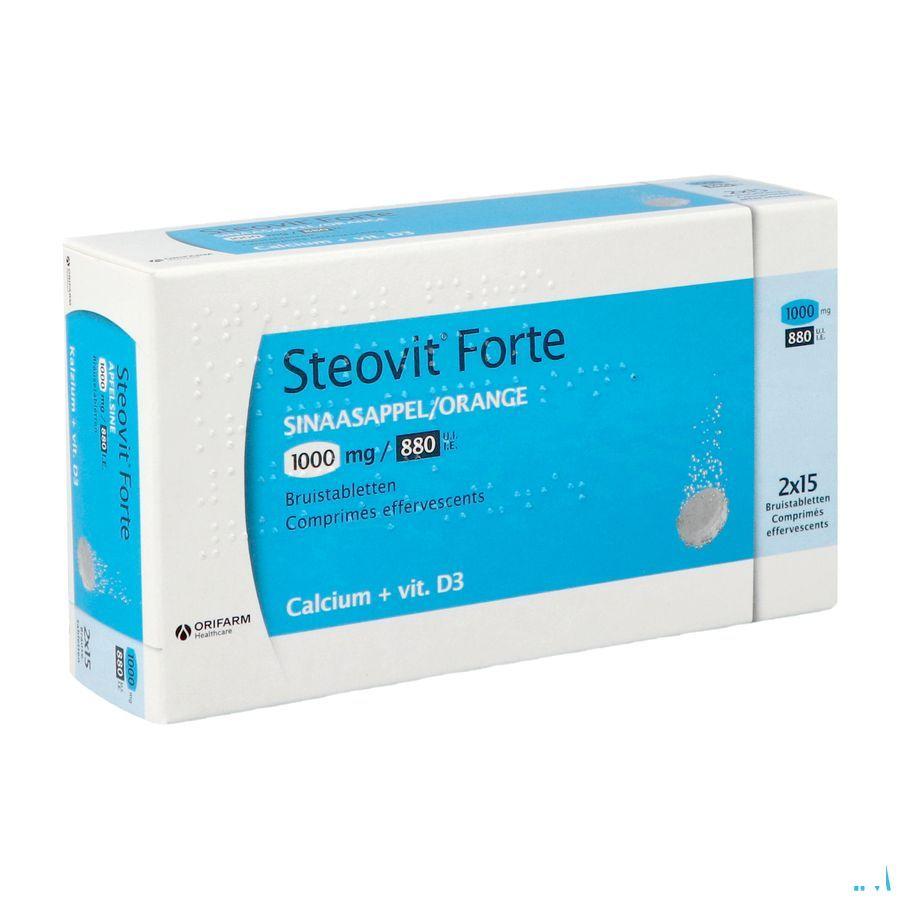 Steovit Forte 1000 mg/880 Ie/ui Bruistabletten 30