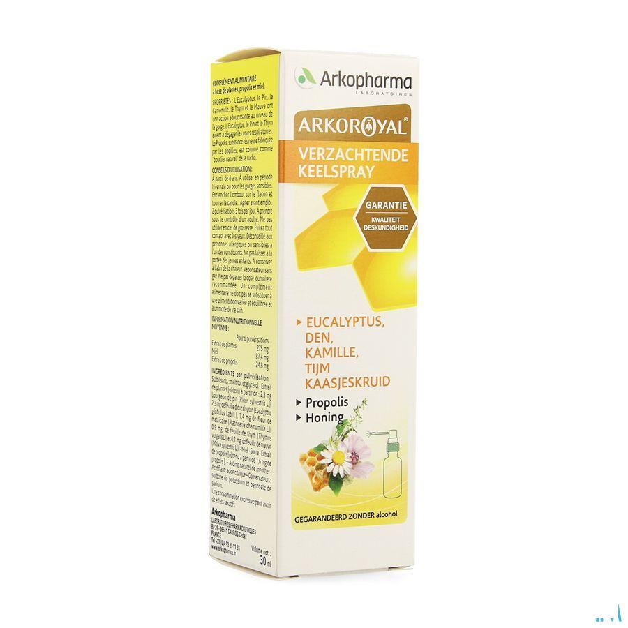 Arkoroyal Keelspray Verzachtend 30 ml  -  Arkopharma