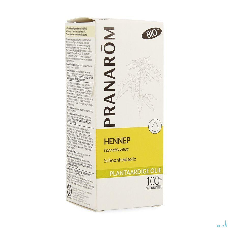 Hennep Plantaardige Olie Flacon 50 ml  -  Pranarom