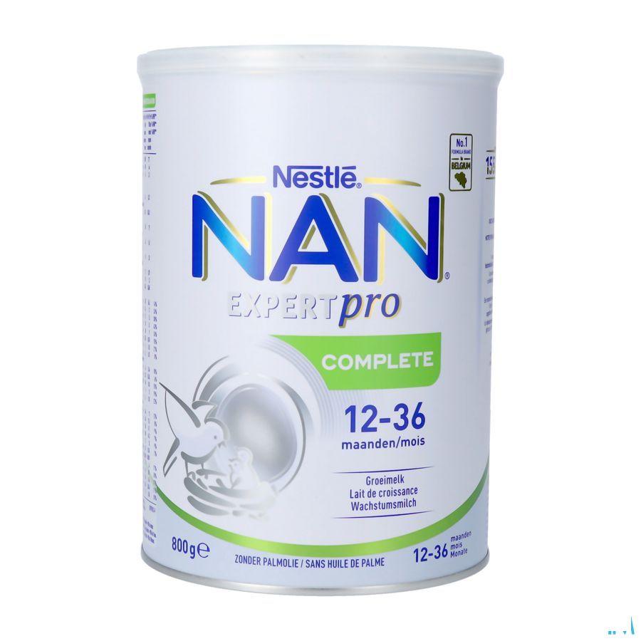 Nan Complete Zuigelingenmelk 12-36 M Poeder 800 gr  -  Nestle