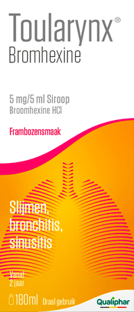 Toularynx Bromhexine Siroop 180 ml