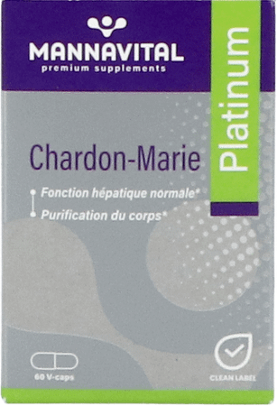 Mannavital Mariadistel Platinum V-Capsule 60