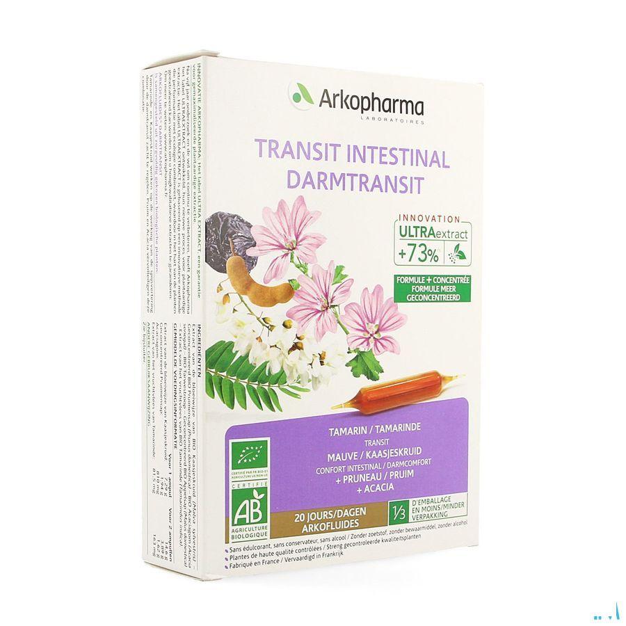 Arkofluide Transit Bio Ampoule 20  -  Arkopharma