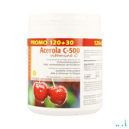 Acerola 500 Tabletten 120 + 30  -  Ocebio