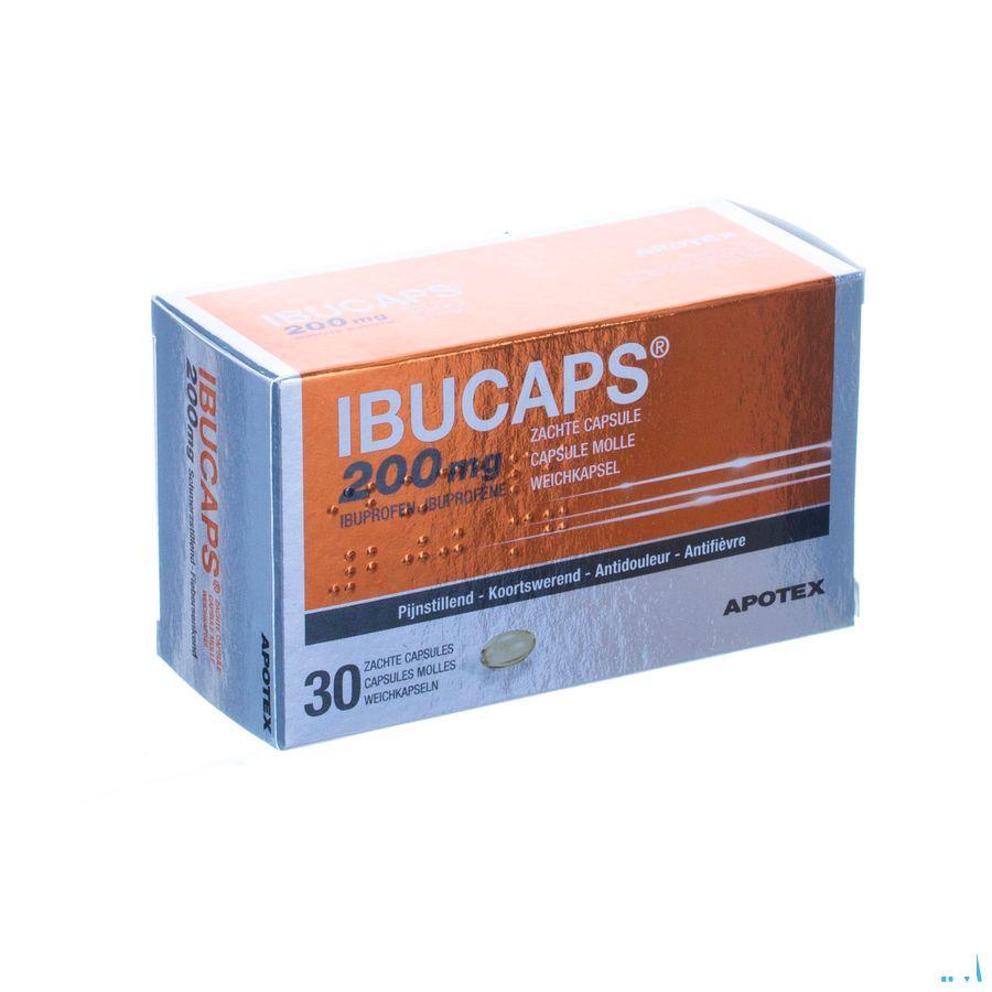 IbuCapsule 200 mg Apotex Capsule Doux 30