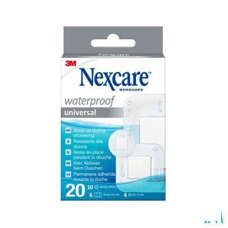 Nexcare 3M Waterproof Assorted Strips 20 N0620As
