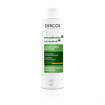 Vichy Dercos Anti roos Droog Haar Reno Shampoo 200 ml  -  Vichy