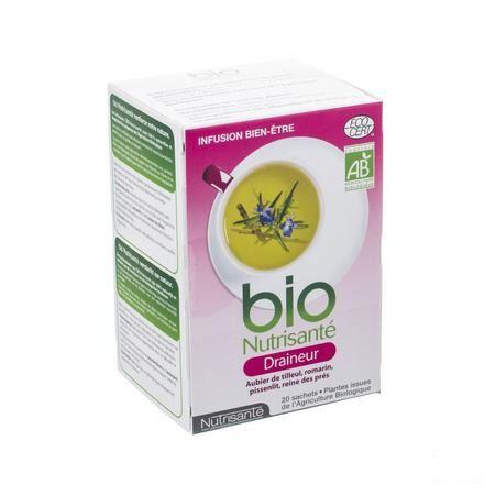 Infusie Bio Drainage Zakje 20  -  Nutrisante