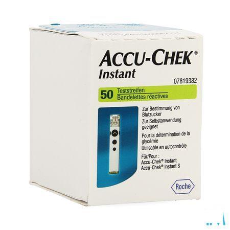 Accu Chek Instant Tests 50 Bandelettes  -  Roche Diagnostics