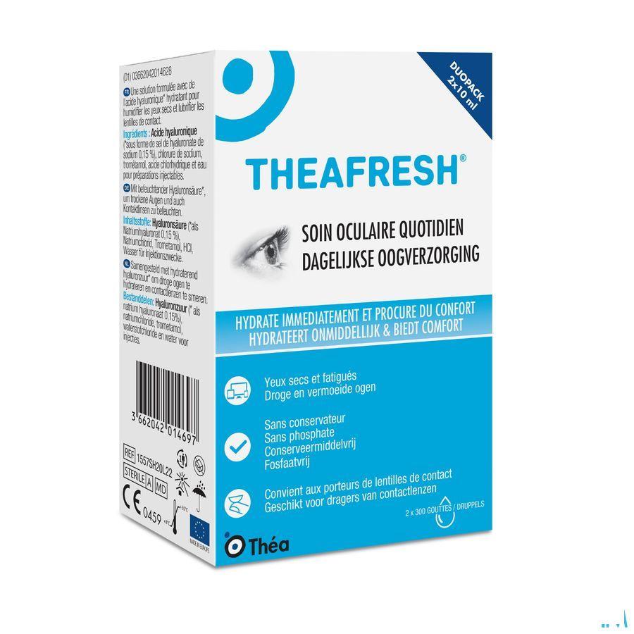 Theafresh Oogdruppels Oplossing 2X10 ml