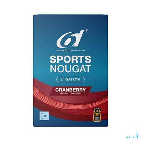 6D Sports Nougat Cranberry 6X35G