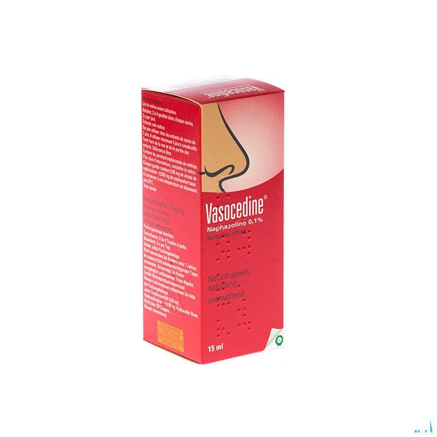 Vasocedine Naphazoline Druppels 15 ml