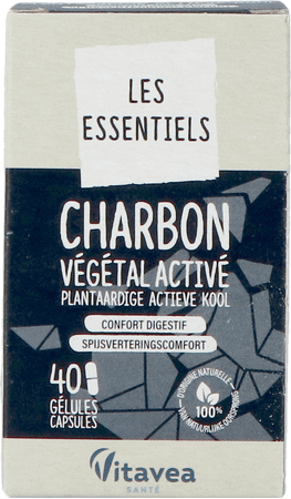 Vitavea Plantaardige Actieve Kool Caps 40