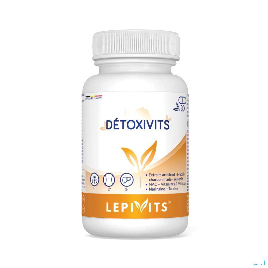 Lepivits Detoxivits Caps 30 Pot  -  Lepivits