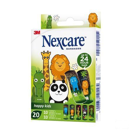 Nexcare 3m Happy Kids Dieren Pleister 20 N0920an  -  3M