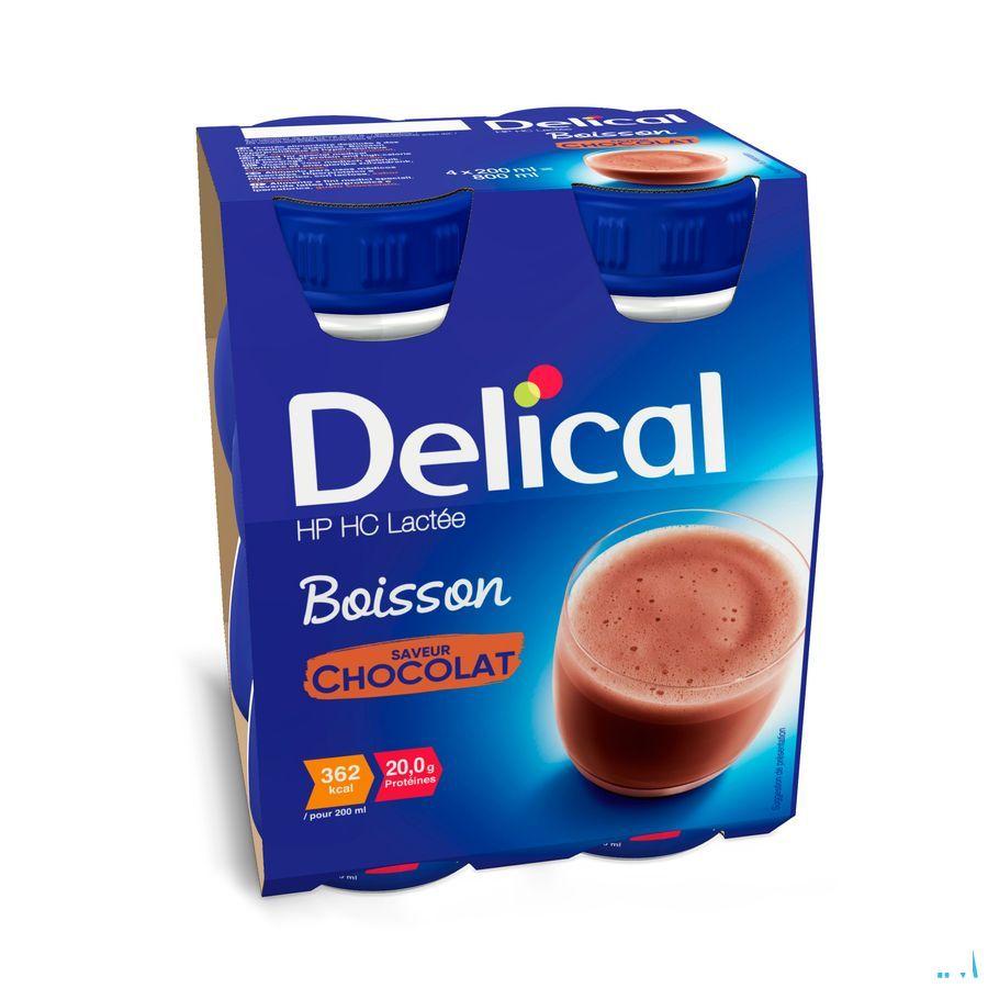 Delical Hphc 360 Chocolade 4X200 ml  -  Bs Nutrition