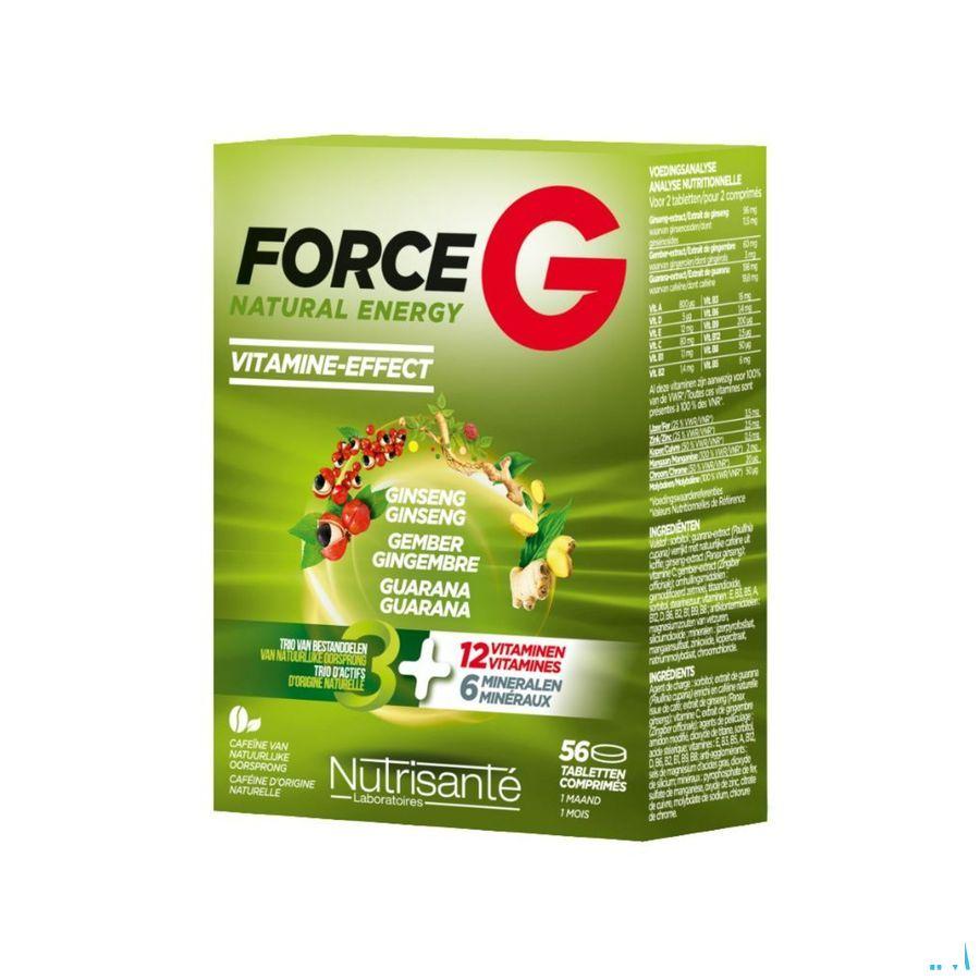 Force G Natural Energy Tabletten 56  -  Nutrisante