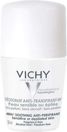 Vichy Deo Gev. H-geepileerd Roller 48u 50 ml  -  Vichy