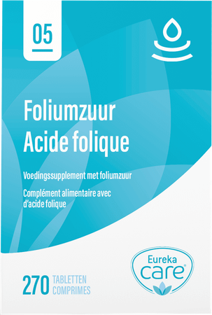 Eureka Care Foliumzuur Tabletten 270  -  Eureka Pharma