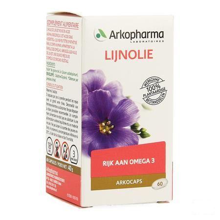 Arkocaps Lijnzaadolie 60  -  Arkopharma
