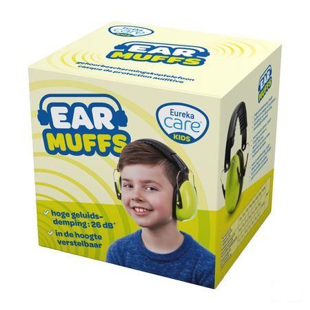 Eureka Care Gehoorbescherm. Koptelefoon 3-12j Fluo  -  Eureka Pharma