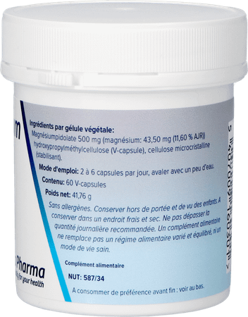 Magnesiumpidolaat V-Capsule 60x500 mg  -  Deba Pharma