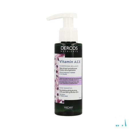 Vichy Dercos Nutrients Shampooing Vitamine 100 ml  -  Vichy