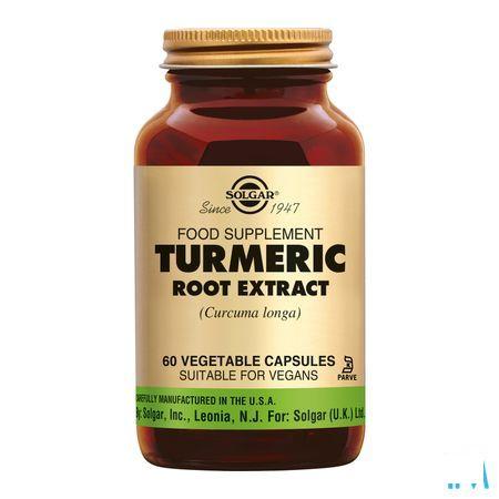 Turmeric Root Extract (curcuma) V-Capsule 60  -  Solgar Vitamins