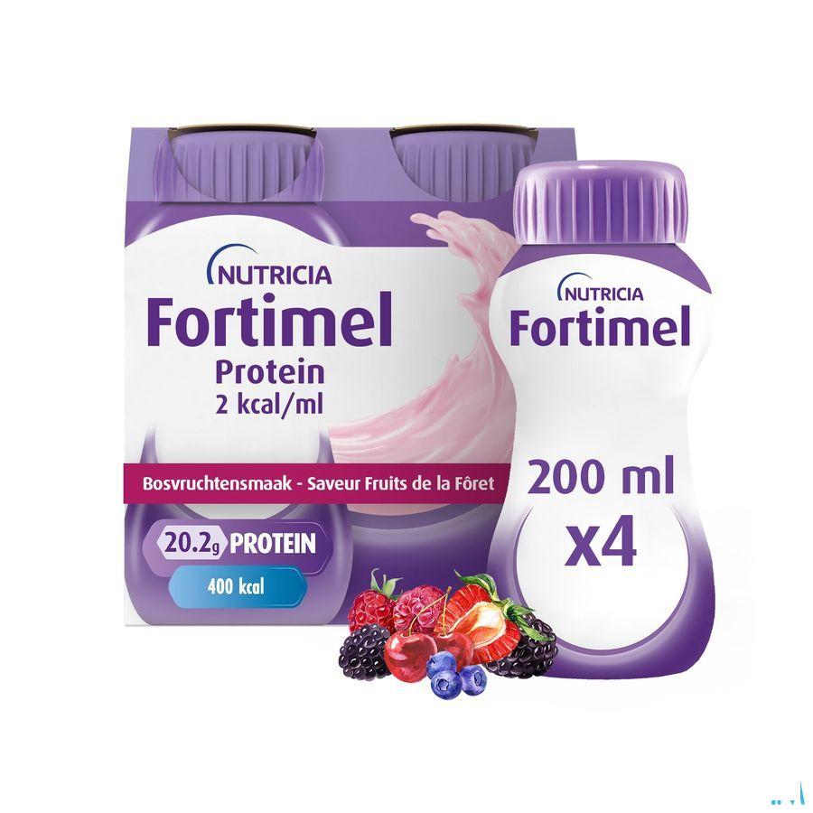 Fortimel Protein 2Kcal Bosvrucht 4X200 ml