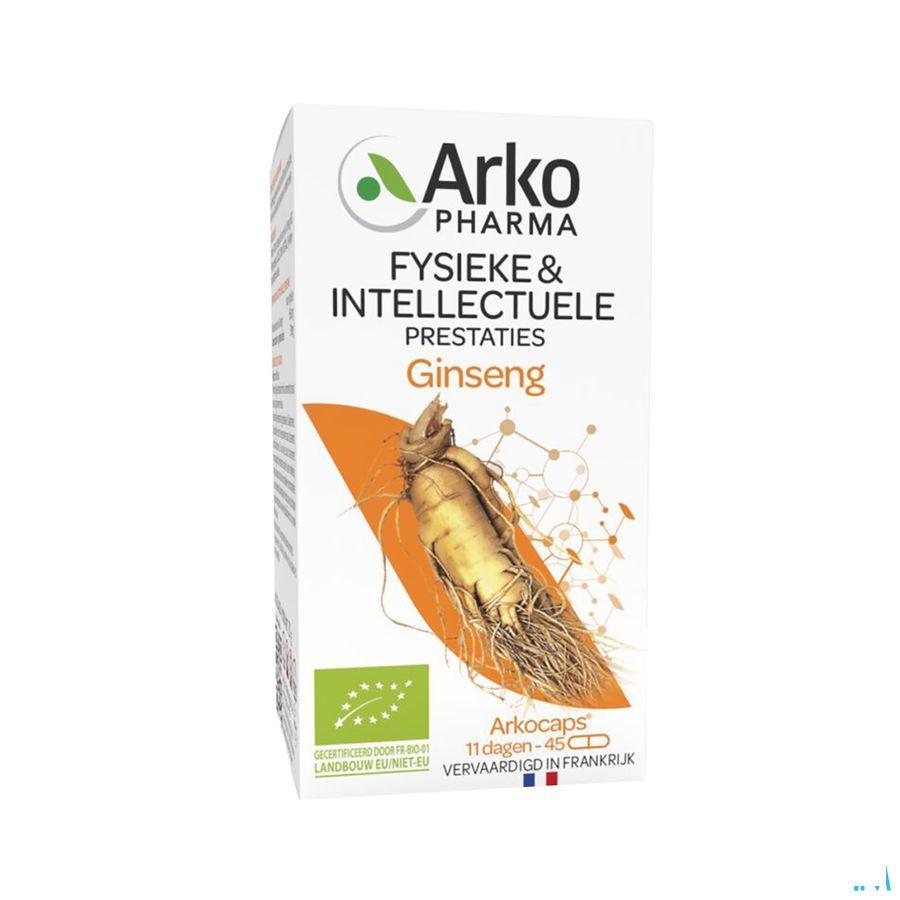 Arkogelules Ginseng Bio Caps 45  -  Arkopharma