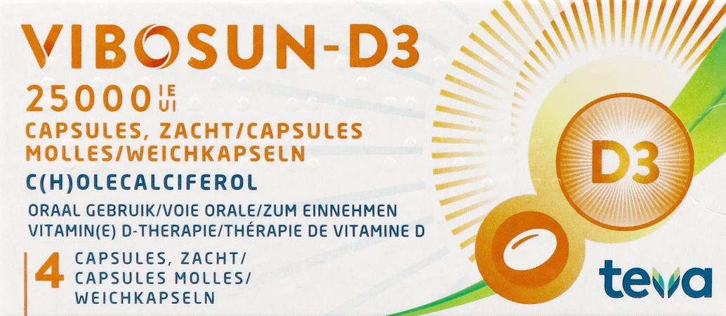 Vibosun-D3 25000Ie Zachte Caps 4